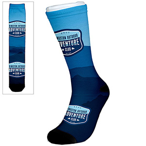 "Thames" Dye Sublimated Dress Socks (Pair)