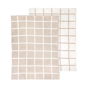 Throw - Window Pane Heathered - Chenilla Cloudâ„¢ - Creme / Wheat / Linen - 52*70
