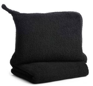 Travel Blanket - Solid - Chenilla Fineâ„¢ - Black - 32*48
