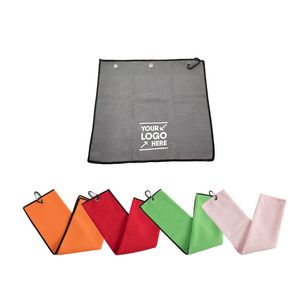 Tri-fold Waffle Golf Towel
