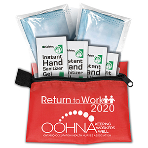 "Triton" 6 Piece Easy Safety First Kit In Zipper Pack