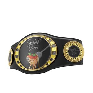 VibraprintÂ® Juniors Championship Belt in Black