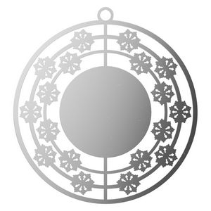 VibraprintÂ® Snow Flake (3D) Holiday Ornament (3")