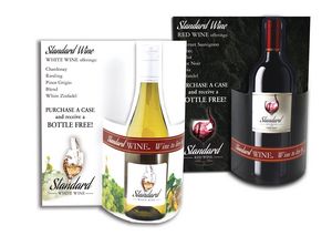 Wine Combo 3-D Wave Table Tent