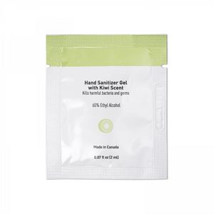 With Kiwi Scent And Small Customizable Sleeve 0 07 Fl Oz / 2 Ml Per Packet