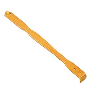 Wood Back Scratcher w/Massaging Roller