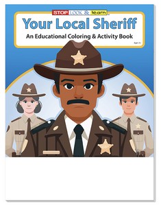 Your Local Sheriff Coloring & Activity Book Fun Pack