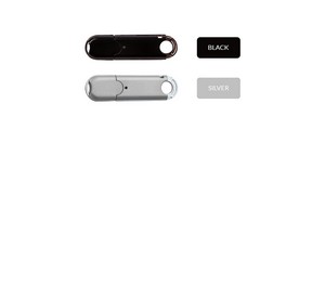 1 GB Rectangular LED USB Flash Drive