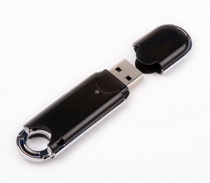 1 GB Rectangular LED USB Flash Drive