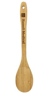 12" Premium Bamboo Spoon
