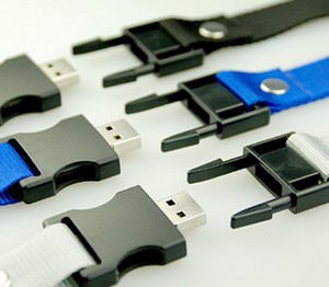 128 MB Lanyard USB Flash Drive