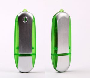128 MB Oval Translucent LED USB Flash Drive