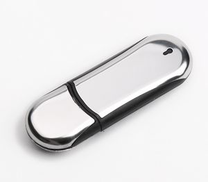 32 GB Metal Racetrack USB Flash Drive