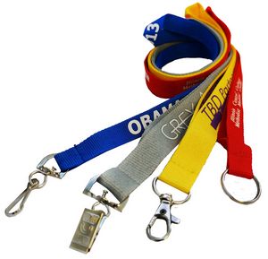 3/4" 5 Day Rush Polyester Lanyard (20 mm)
