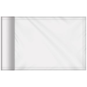 6" x 8" Single Reverse Golf Flag with Tube