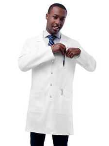 Adar - Universal - Men's Three-Pocket Snap Front 36" Lab Coat