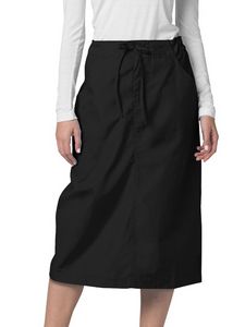 Adar - Universal - Women's Mid-Calf Length Drawstring Skirt