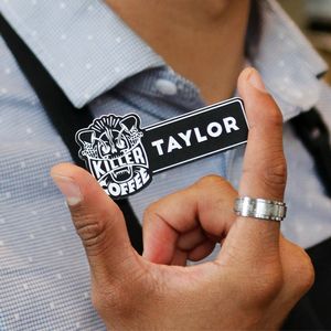 Die Cut Custom Badges (1.5"x2")