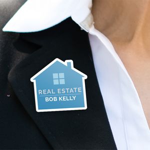 Die Cut Custom Badges (4"x3")