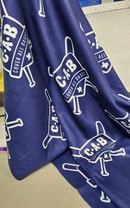 Fleece (60" x 80") Blanket w/Hemmed Sides Dye Sublimated- Domestically Decorated