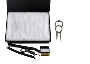 Golf Pro Club Clean Kit Geo Divot Tool