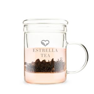 Pinky UpÂ® Blake Glass Tea Infuser Mug