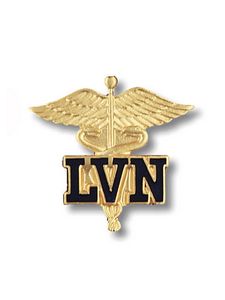 Prestige Medical - Licensed Vocational Nurse Cloisonne Pin (CA & TX Only)