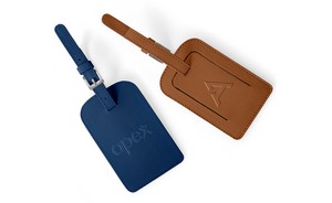Saver Leather Luggage Tags
