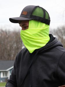 Solid Color 12-in-1 Face Mask/ Neck Gaiter