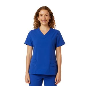 Womens WYND Multi-Pocket Scrub Top
